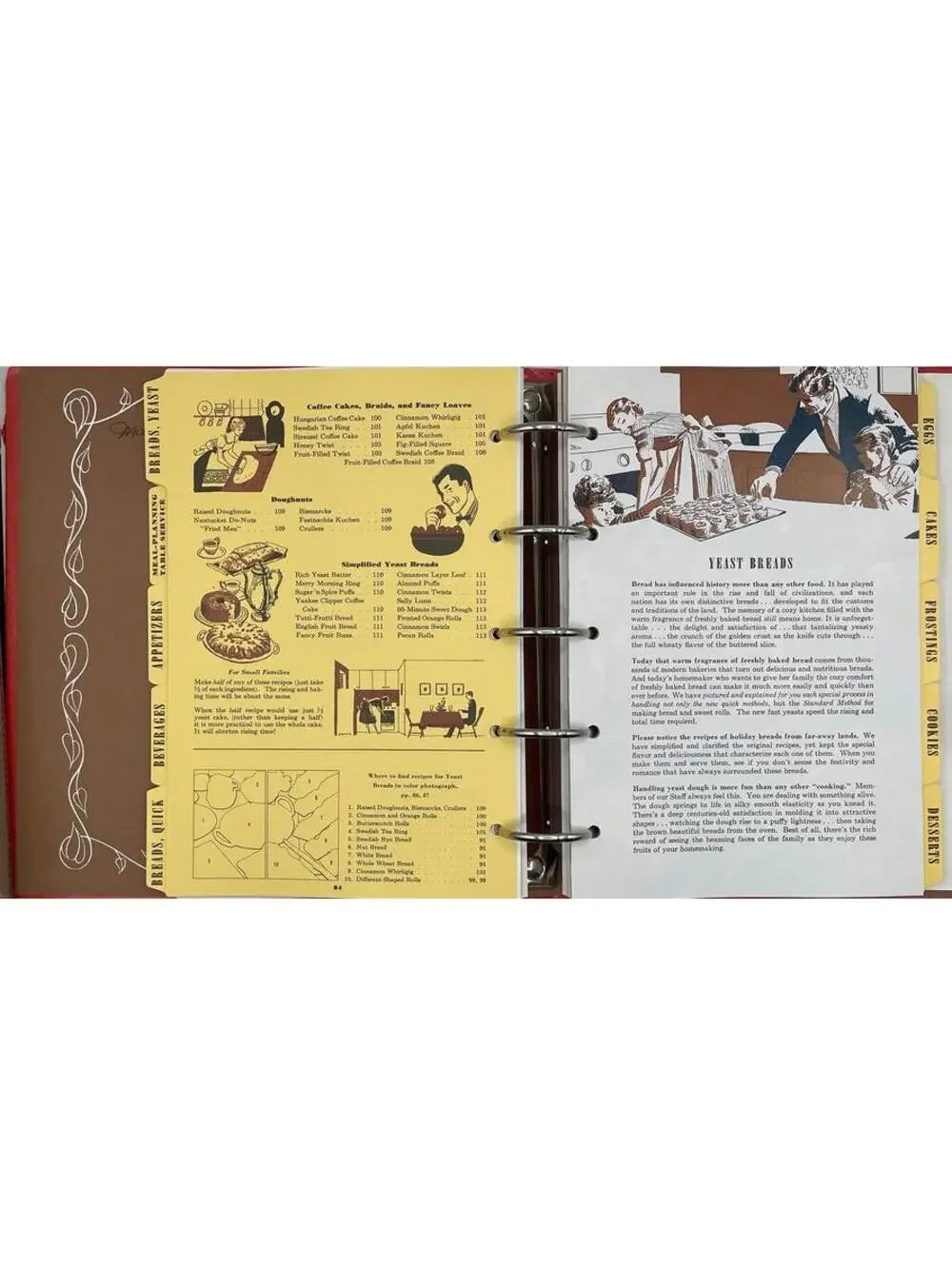 Vintage Betty Crocker's Picture Cookbook: 1950 Facsimile, Ring Binder
